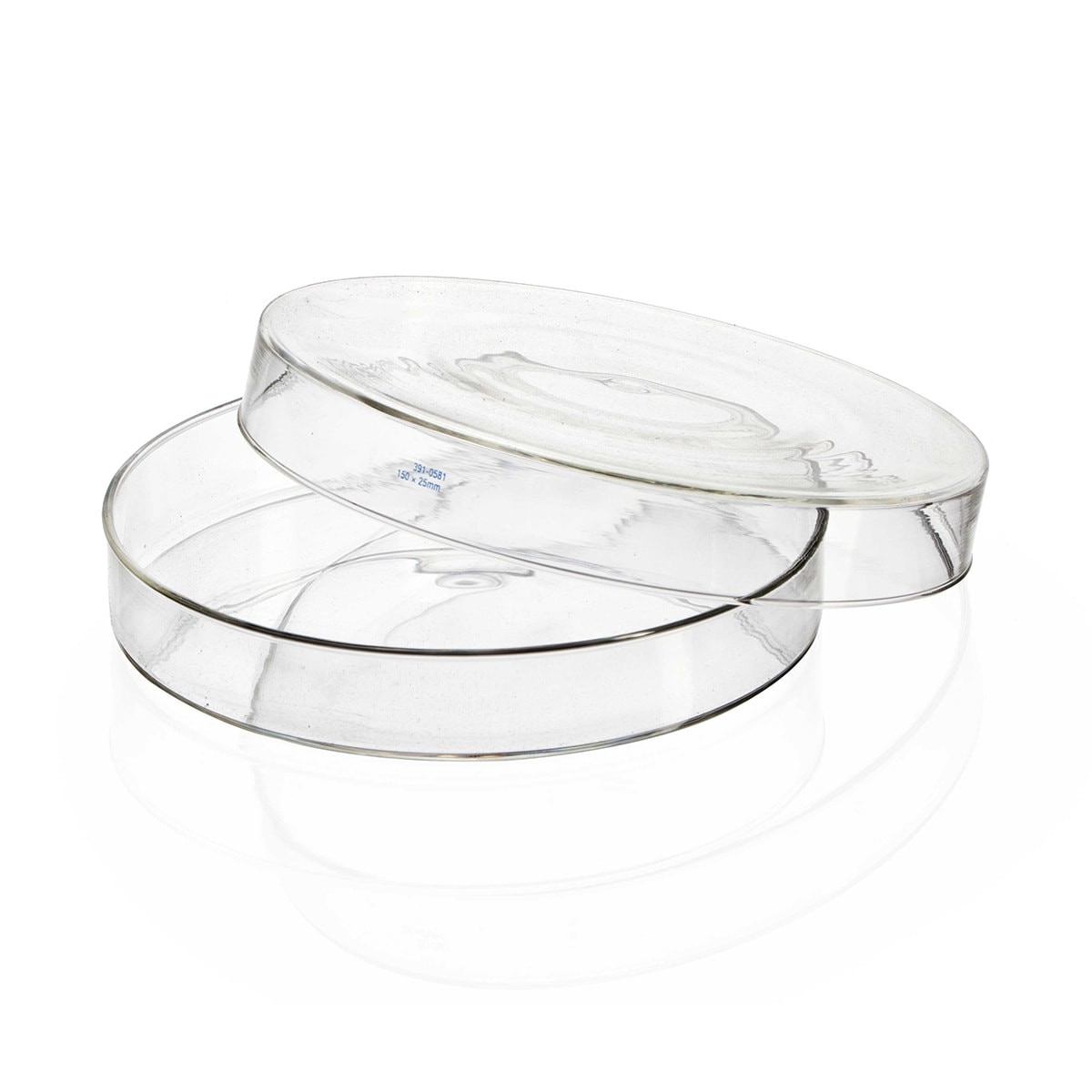 Glass petri dish, 150 x 25 mm